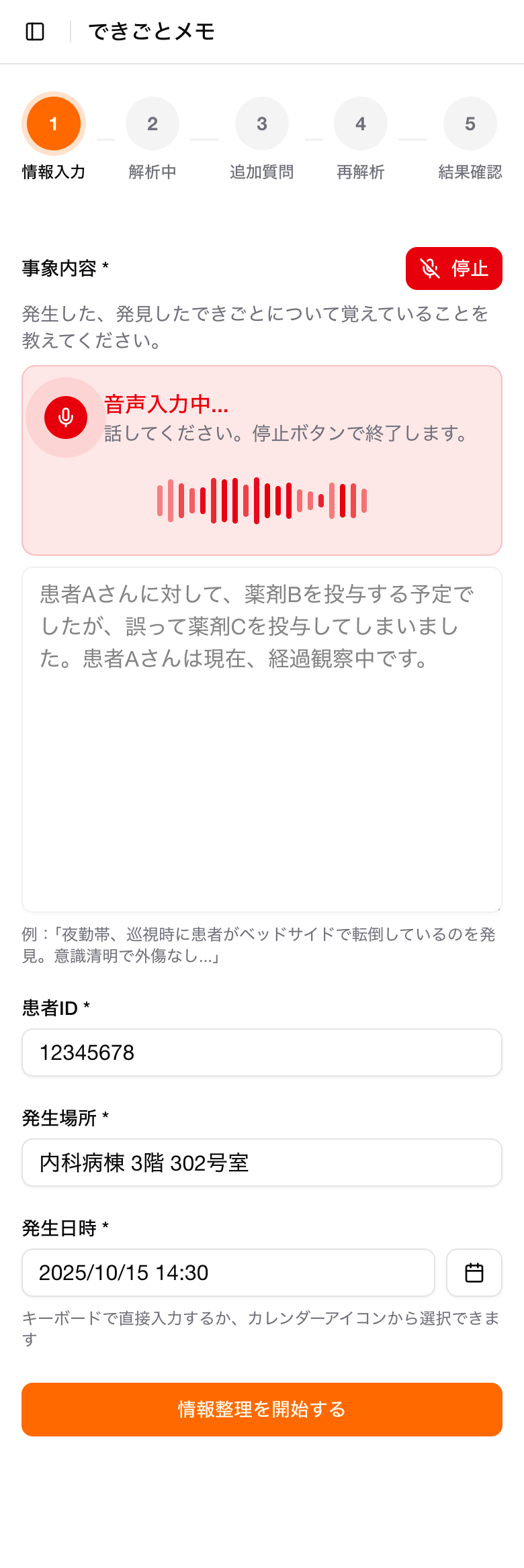 Data points on top of landscape